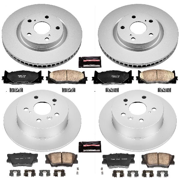 2007-2012 Lexus ES350 Disc Brake Kit - Front and Rear (Powerstop)