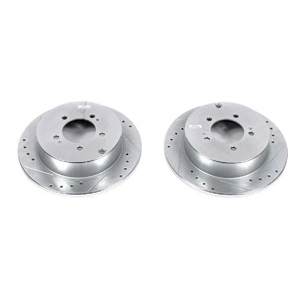 2007-2013 Mitsubishi Outlander Disc Brake Rotor Set - Rear (Powerstop)