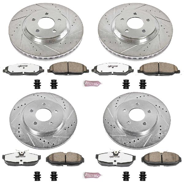 2005-2010 Ford Mustang Disc Brake Kit - Front and Rear (Powerstop)