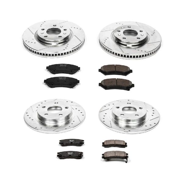 2003-2004 Cadillac Seville Disc Brake Kit - Front and Rear (Powerstop)