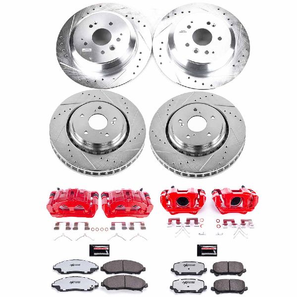2014-2016 Acura MDX Disc Brake Kit - Front and Rear (Powerstop)