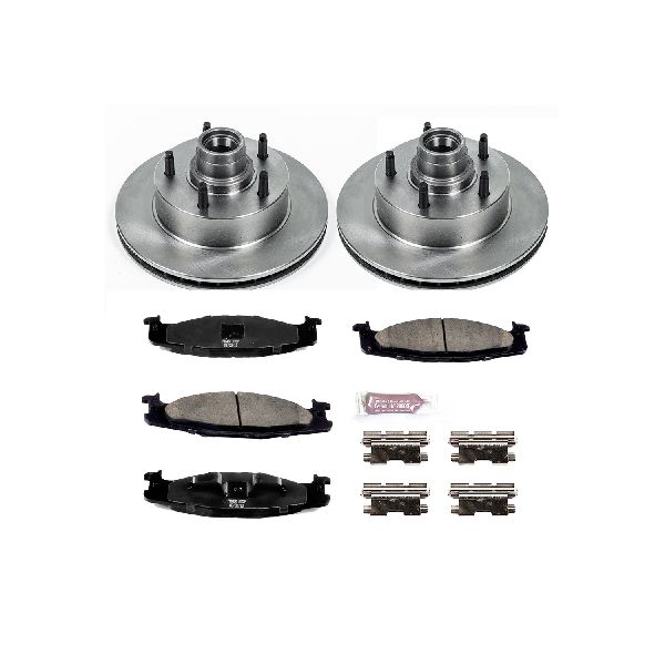 1994-2001 Ford E-150 Econoline Disc Brake Kit - Front (Powerstop)