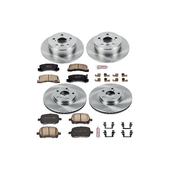1999-2001 Lexus RX300 Disc Brake Kit - Front and Rear (Powerstop)