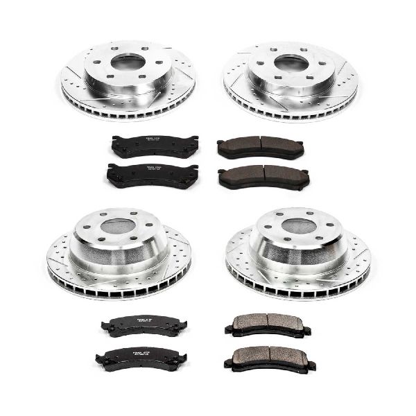 2003-2008 Chevrolet Express 1500 Disc Brake Kit - Front and Rear (Powerstop)