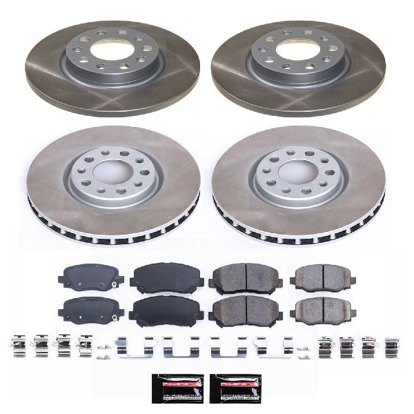 2015-2017 Chrysler 200 Disc Brake Kit - Front and Rear (Powerstop)
