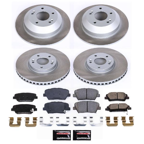 2014-2015 Kia Sorento Disc Brake Kit - Front and Rear (Powerstop)