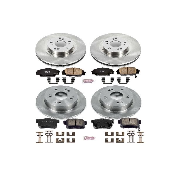 2002-2006 Acura RSX Disc Brake Kit - Front and Rear (Powerstop)