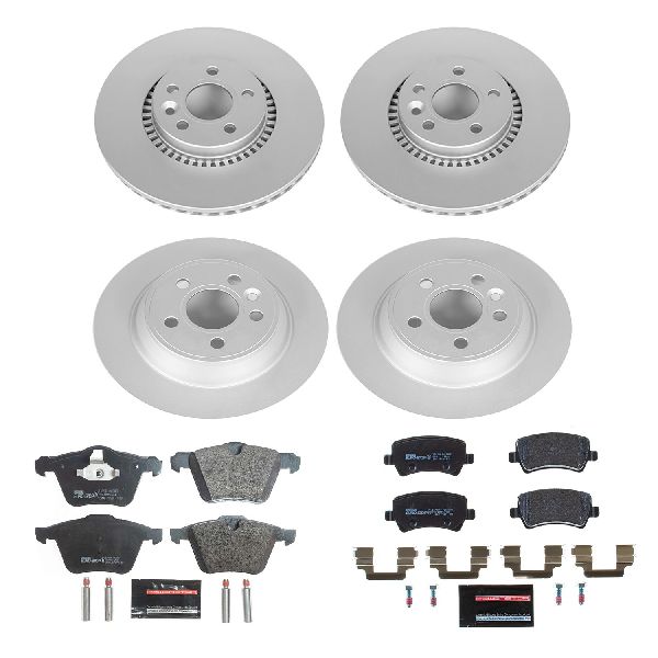 2016 Volvo S80 Disc Brake Kit - Front and Rear (Powerstop)