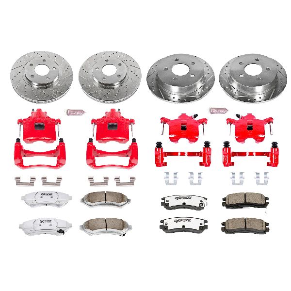 2000-2005 Chevrolet Monte Carlo Disc Brake Kit - Front and Rear (Powerstop)
