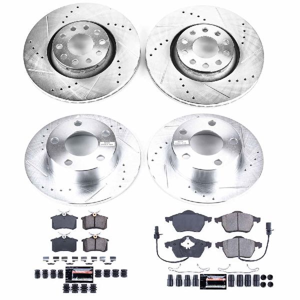 1998-2001 Audi A6 Quattro Disc Brake Kit - Front and Rear (Powerstop)