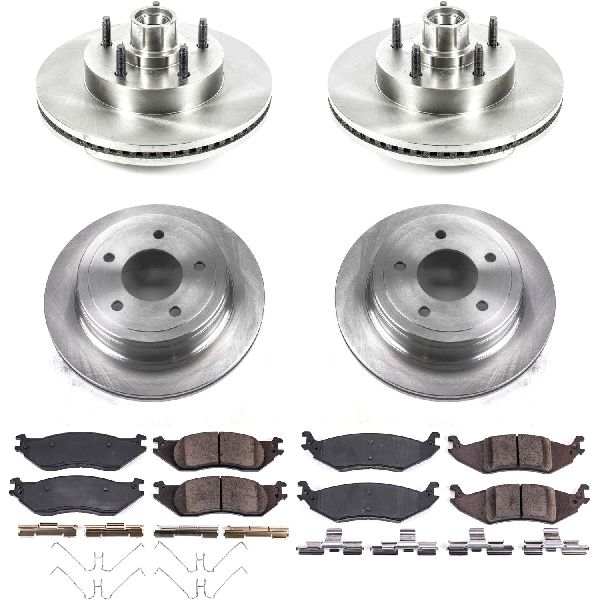 2004-2006 Ford E-150 Disc Brake Kit - Front and Rear (Powerstop)