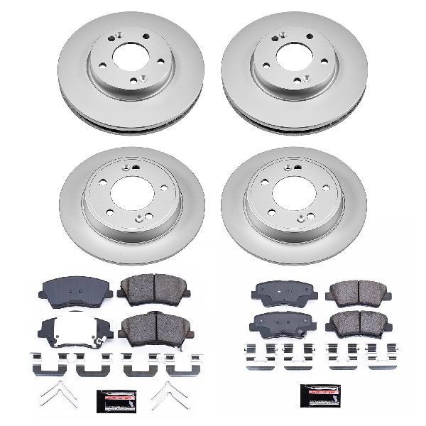 2018-2020 Hyundai Elantra GT Disc Brake Kit - Front and Rear (Powerstop)