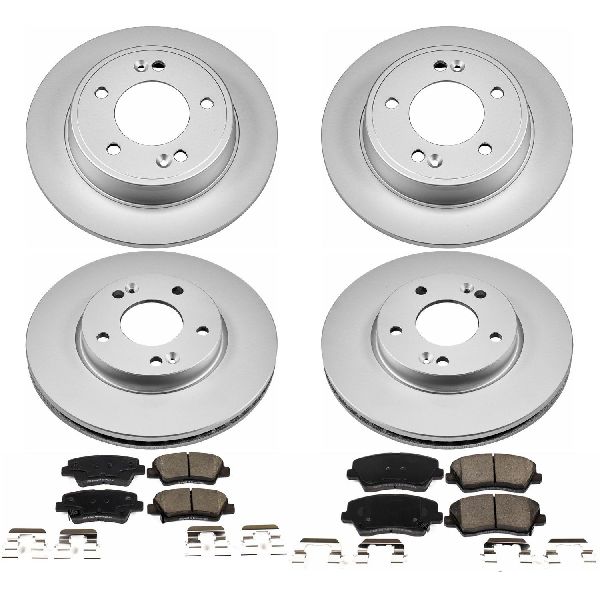 2017 Hyundai Veloster Disc Brake Kit - Front and Rear (Powerstop)