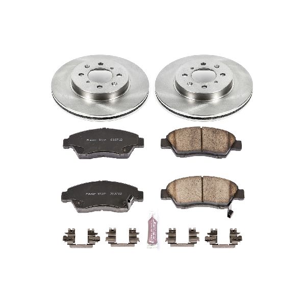 2007-2008 Honda Fit Disc Brake Kit - Front (Powerstop)