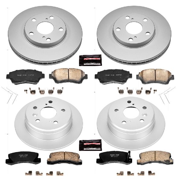 1992-1996 Toyota Camry Disc Brake Kit - Front and Rear (Powerstop)