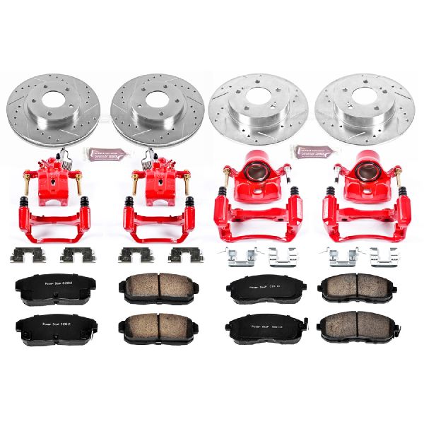2001 INFINITI I30 Disc Brake Kit - Front and Rear (Powerstop)