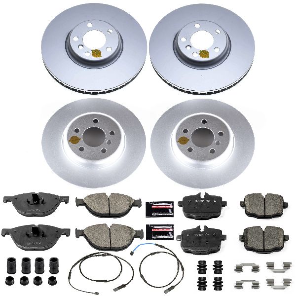 2012-2018 BMW 650i Disc Brake Kit - Front and Rear (Powerstop)