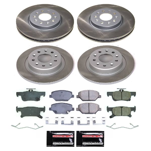 2017-2018 Buick Envision Disc Brake Kit - Front and Rear (Powerstop)