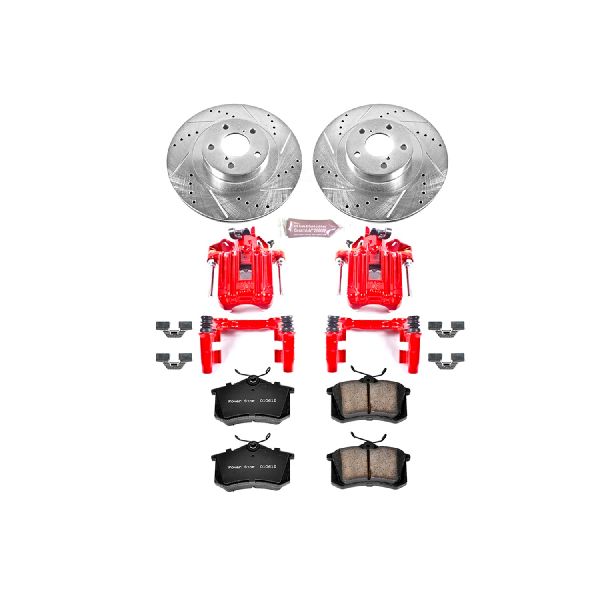 2001-2005 Volkswagen Jetta Disc Brake Kit - Rear (Powerstop)