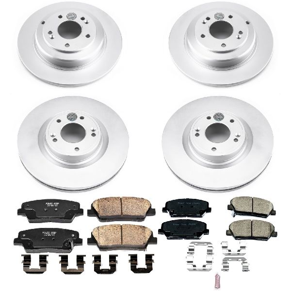 2010-2016 Hyundai Genesis Coupe Disc Brake Kit - Front and Rear (Powerstop)