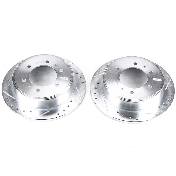 2009-2010 Hummer H3T Disc Brake Rotor Set - Rear (Powerstop)