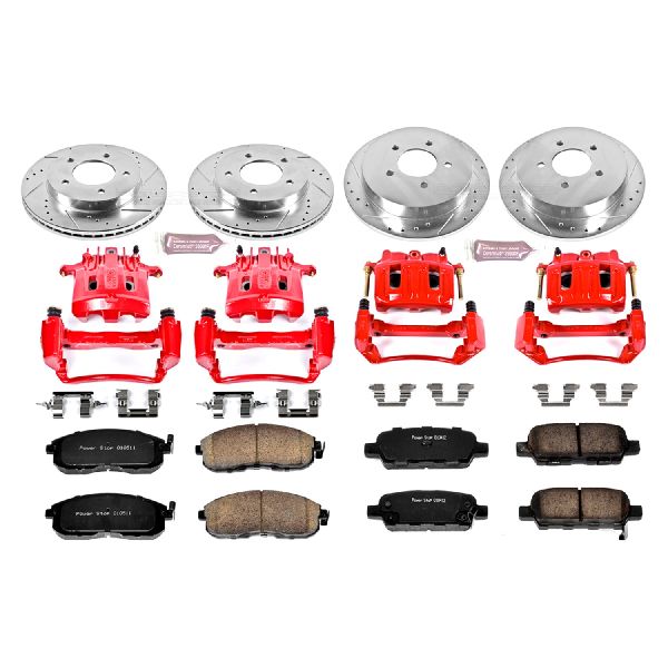 2002-2006 Nissan Altima Disc Brake Kit - Front and Rear (Powerstop)