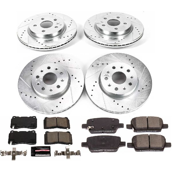 2016-2019 Cadillac CT6 Disc Brake Kit - Front and Rear (Powerstop)
