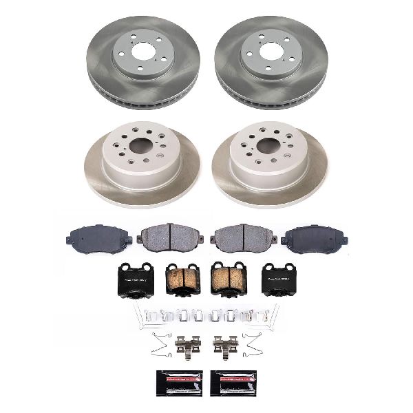 1998-2000 Lexus GS400 Disc Brake Kit - Front and Rear (Powerstop)