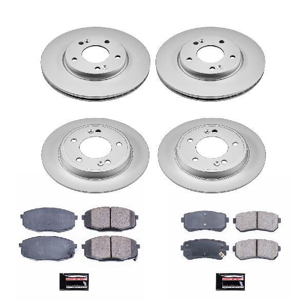 2021-2023 Kia Seltos Disc Brake Kit - Front and Rear (Powerstop)