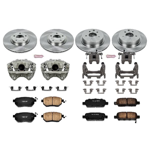 2007-2008 Nissan Maxima Disc Brake Kit - Front and Rear (Powerstop)