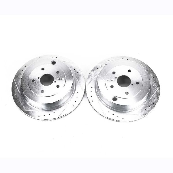 2008-2014 Subaru Tribeca Disc Brake Rotor Set - Rear (Powerstop)