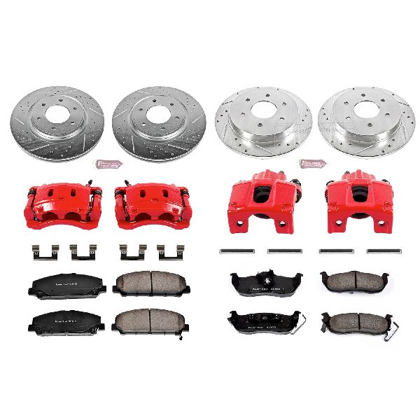 2008-2010 INFINITI QX56 Disc Brake Kit - Front and Rear (Powerstop)