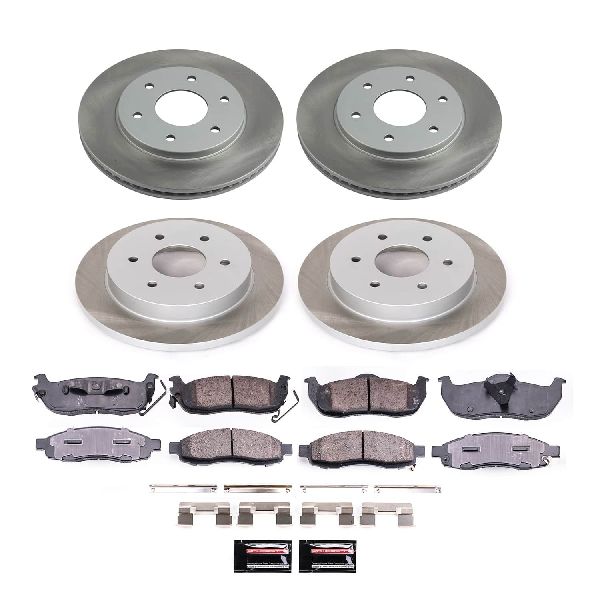 2004-2005 INFINITI QX56 Disc Brake Kit - Front and Rear (Powerstop)