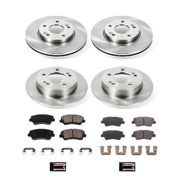 2016 Hyundai Veloster Disc Brake Kit - Front and Rear (Powerstop)