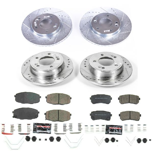 2021-2023 Kia Seltos Disc Brake Kit - Front and Rear (Powerstop)