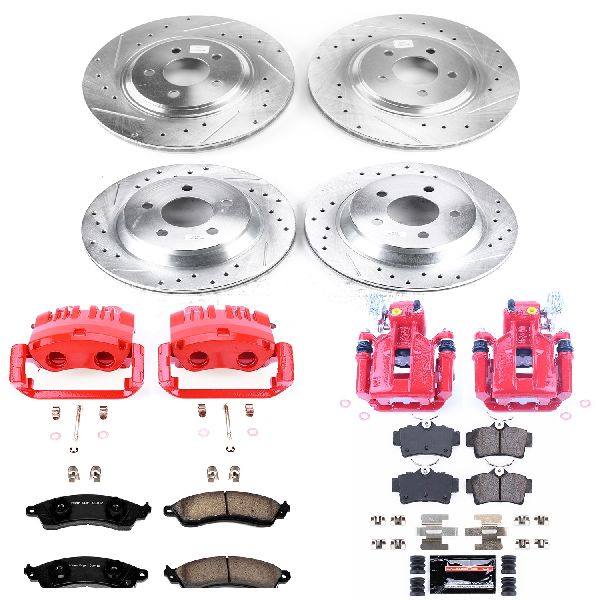 1999-2004 Ford Mustang Disc Brake Kit - Front and Rear (Powerstop)