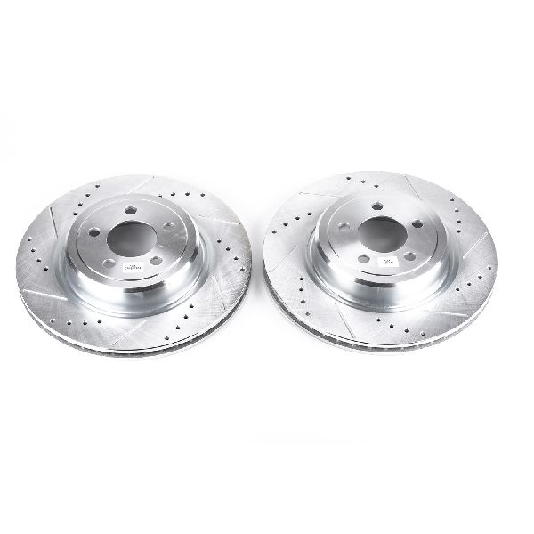 2007-2008 Dodge Magnum Disc Brake Rotor Set - Rear (Powerstop)