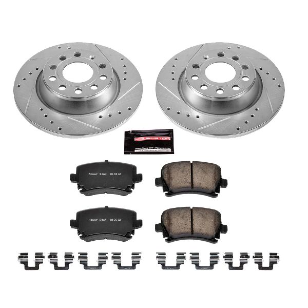 2007-2009 Volkswagen Eos Disc Brake Kit - Rear (Powerstop)