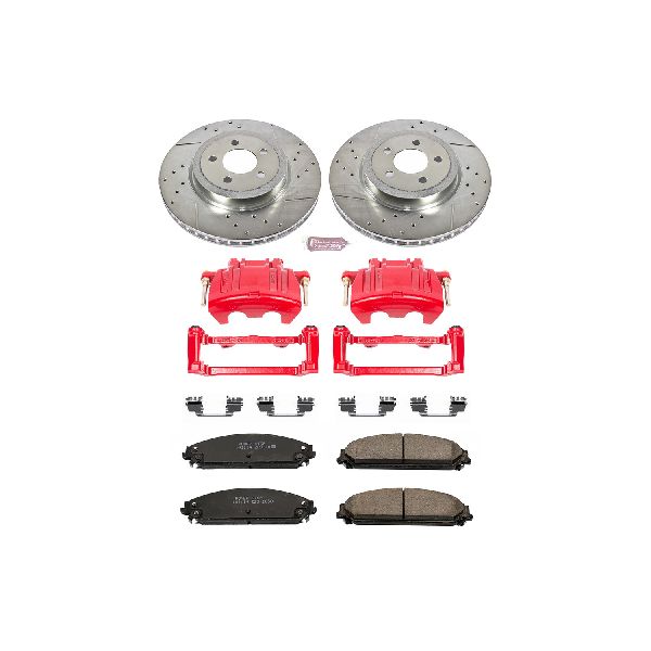 2005-2008 Dodge Magnum Disc Brake Kit - Front (Powerstop)