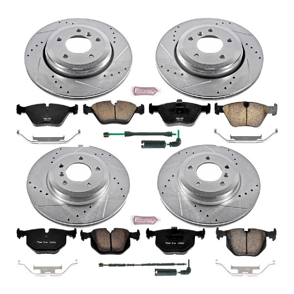 2001-2005 BMW 330xi Disc Brake Kit - Front and Rear (Powerstop)