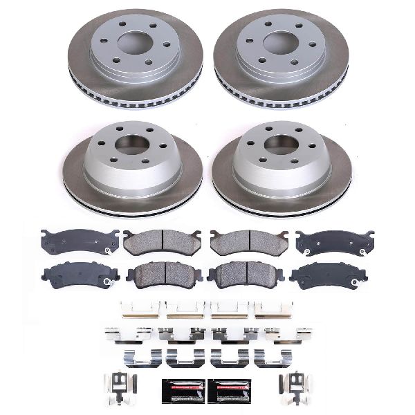 2003-2005 Chevrolet Astro Disc Brake Kit - Front and Rear (Powerstop)