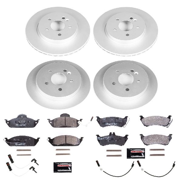 2003-2005 Mercedes-Benz ML350 Disc Brake Kit - Front and Rear (Powerstop)
