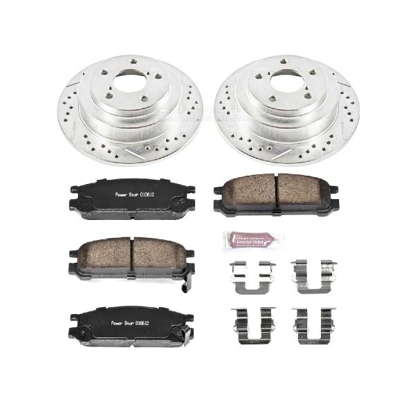1990-1999 Subaru Legacy Disc Brake Kit - Rear (Powerstop)