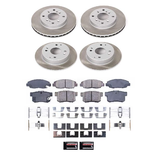 1998-1999 Acura CL Disc Brake Kit - Front and Rear (Powerstop)