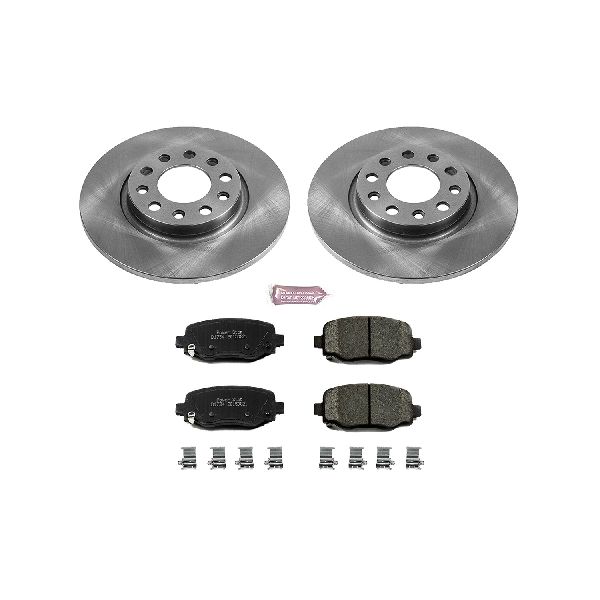 2014-2022 Jeep Cherokee Disc Brake Kit - Rear (Powerstop)