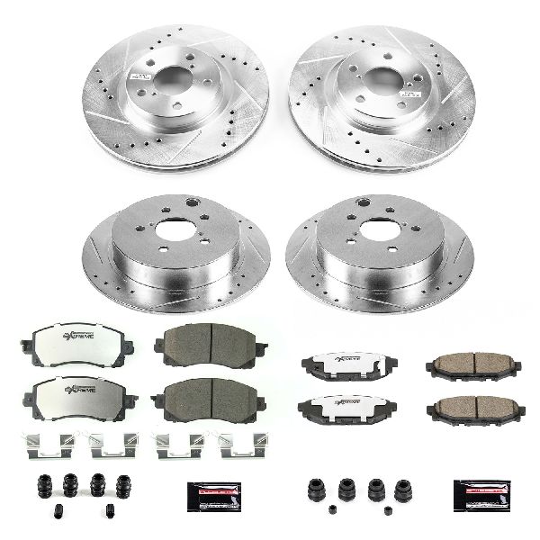 2017-2022 Subaru Impreza Disc Brake Kit - Front and Rear (Powerstop)