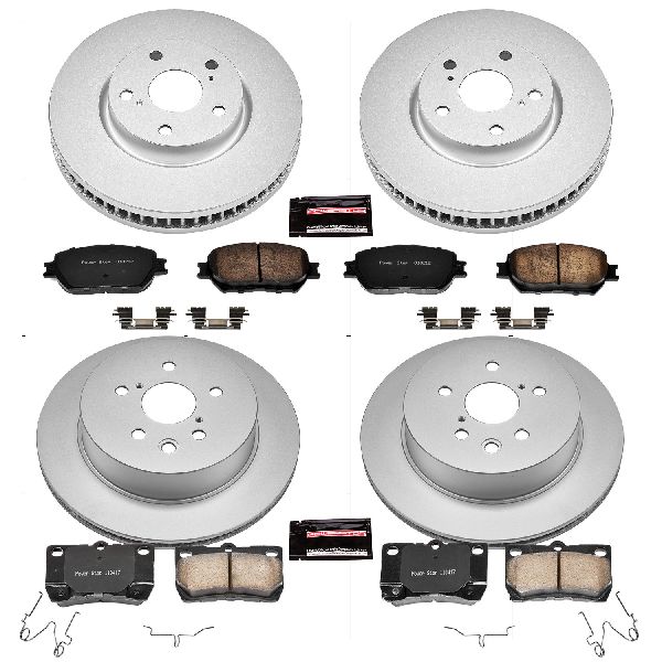 2010-2013 Lexus IS250 Disc Brake Kit - Front and Rear (Powerstop)