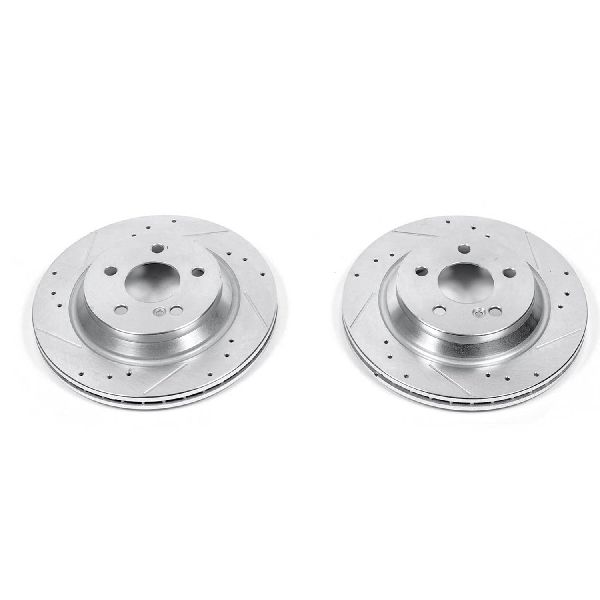 2000-2006 Mercedes-Benz S500 Disc Brake Rotor Set - Rear (Powerstop)