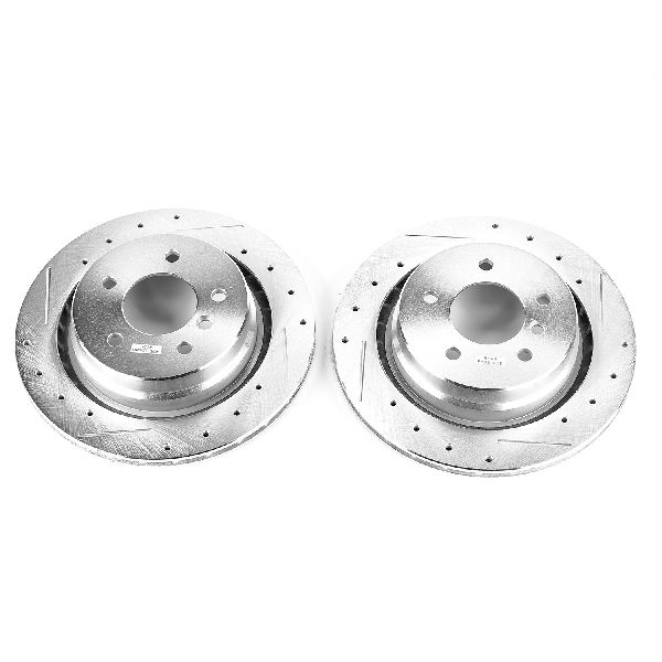 1998-2002 BMW Z3 Disc Brake Rotor Set - Rear (Powerstop)