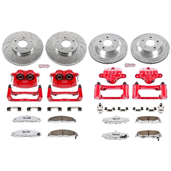 1998-2002 Pontiac Firebird Disc Brake Kit - Front and Rear (Powerstop)